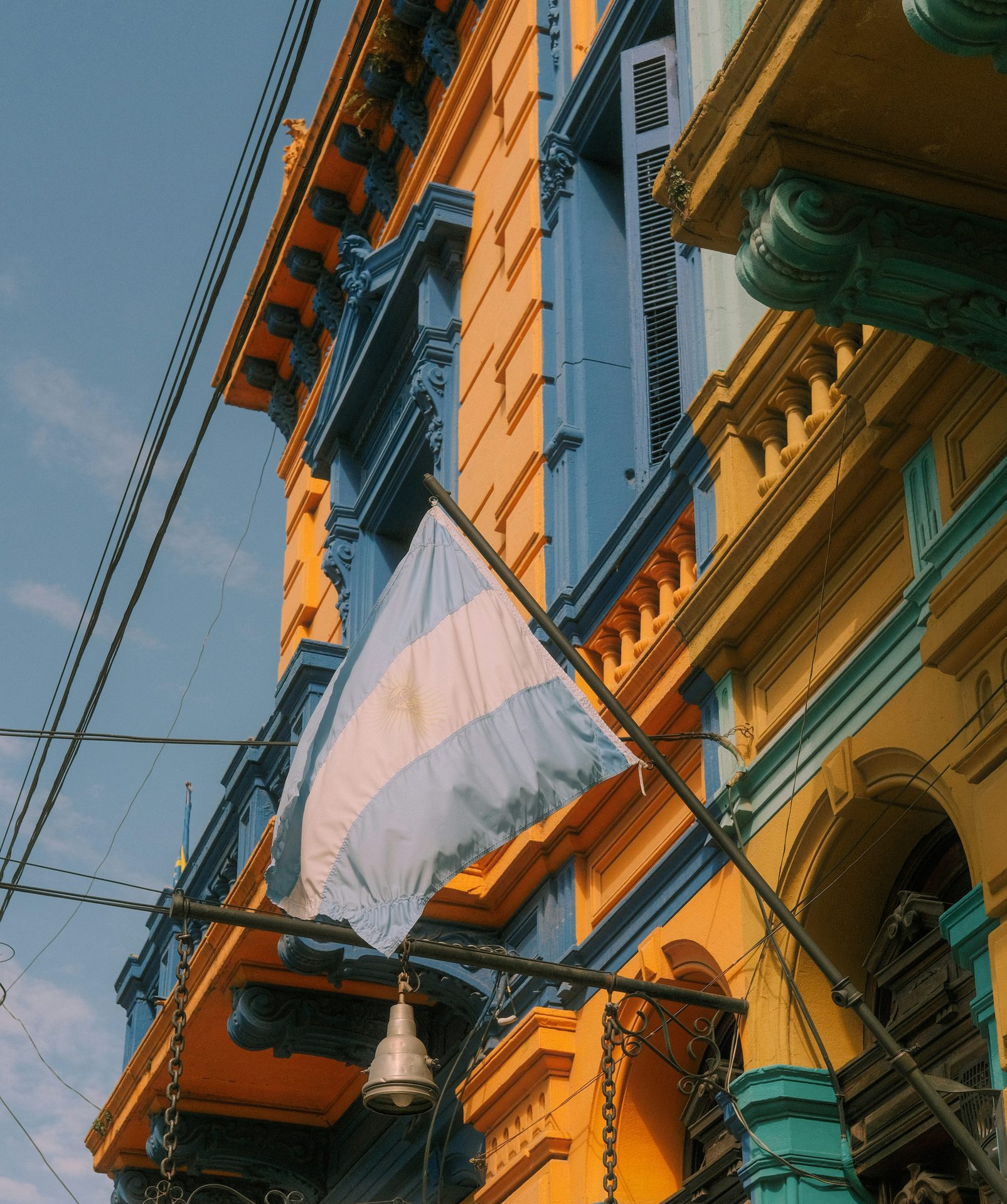 Bandera y fachada · San Telmo