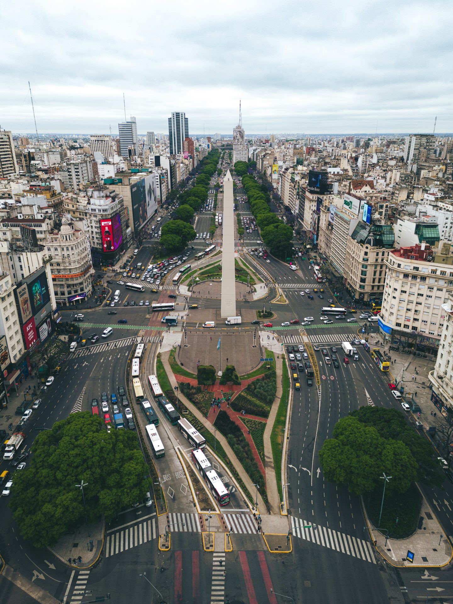 Avenida 9 de Julio y Obelisco · Buenos Aires