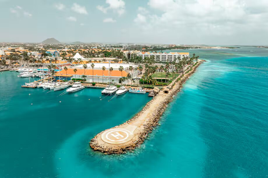 Dutch colonial architecture of Oranjestad
