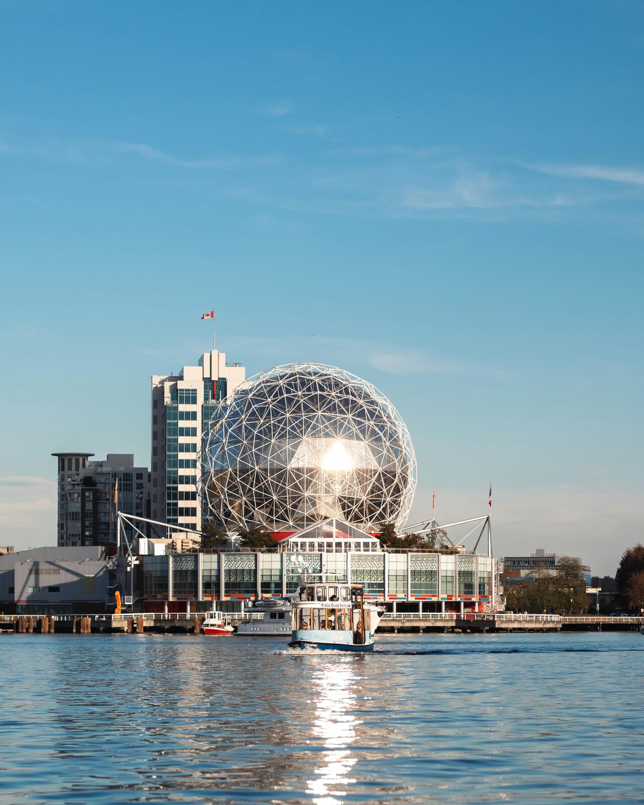 Cúpula geodésica de Science World en Vancouver