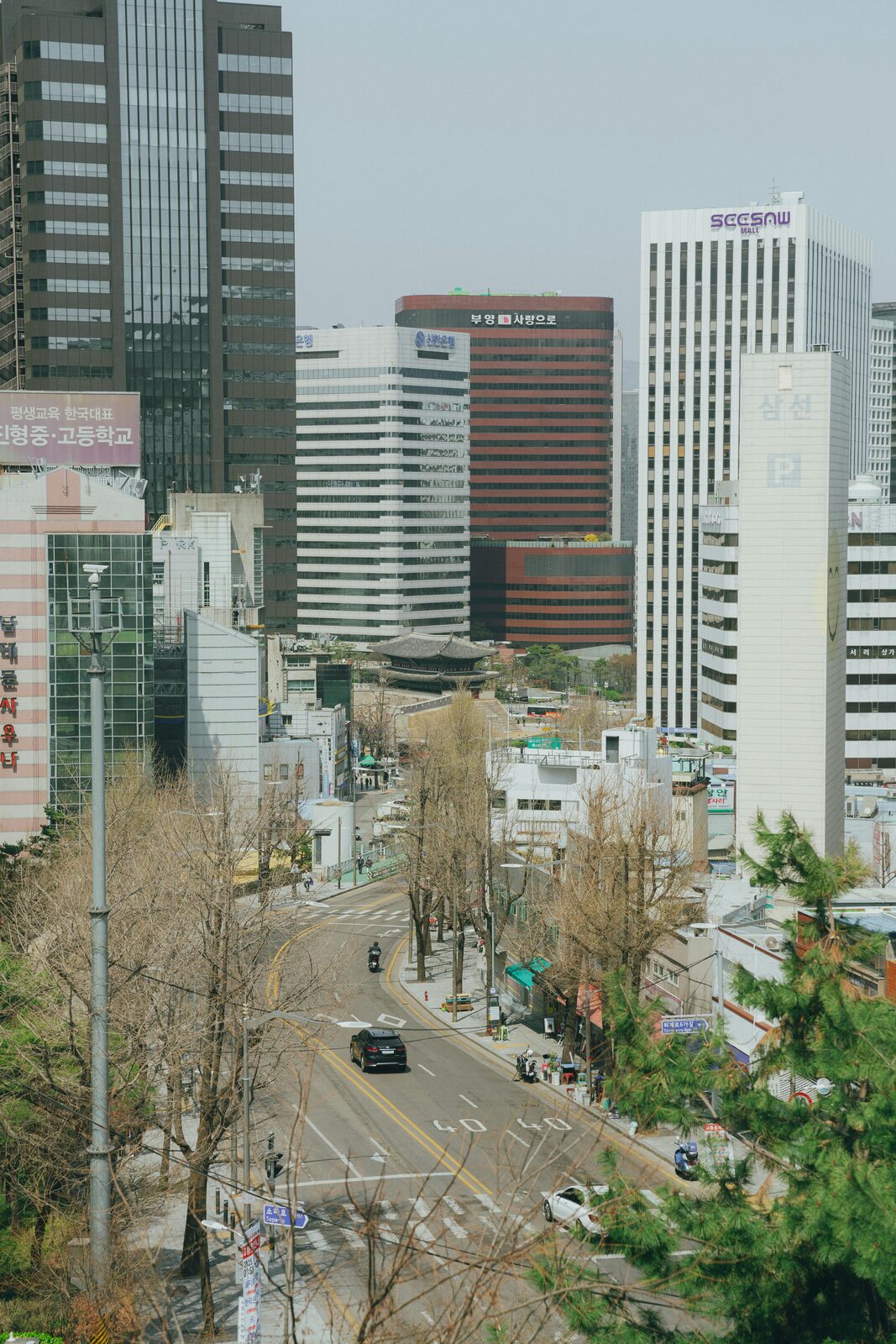 Contemporary skyscrapers of Korea