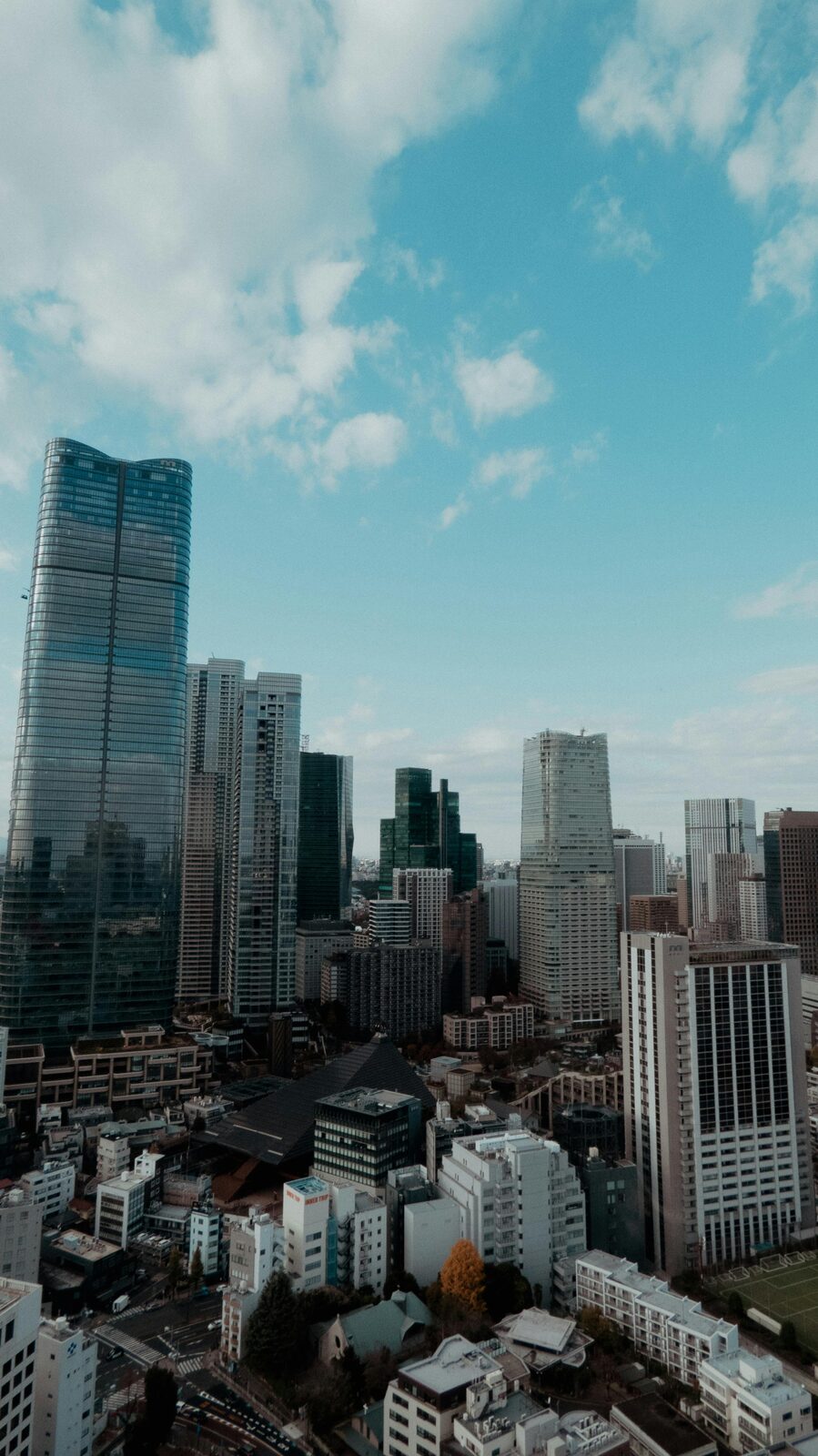 Gangnam skyscrapers in Seoul