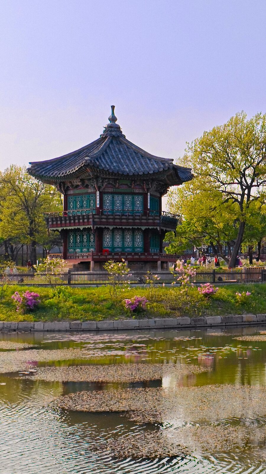 Pavilion of a Joseon dynasty palace in Seoul