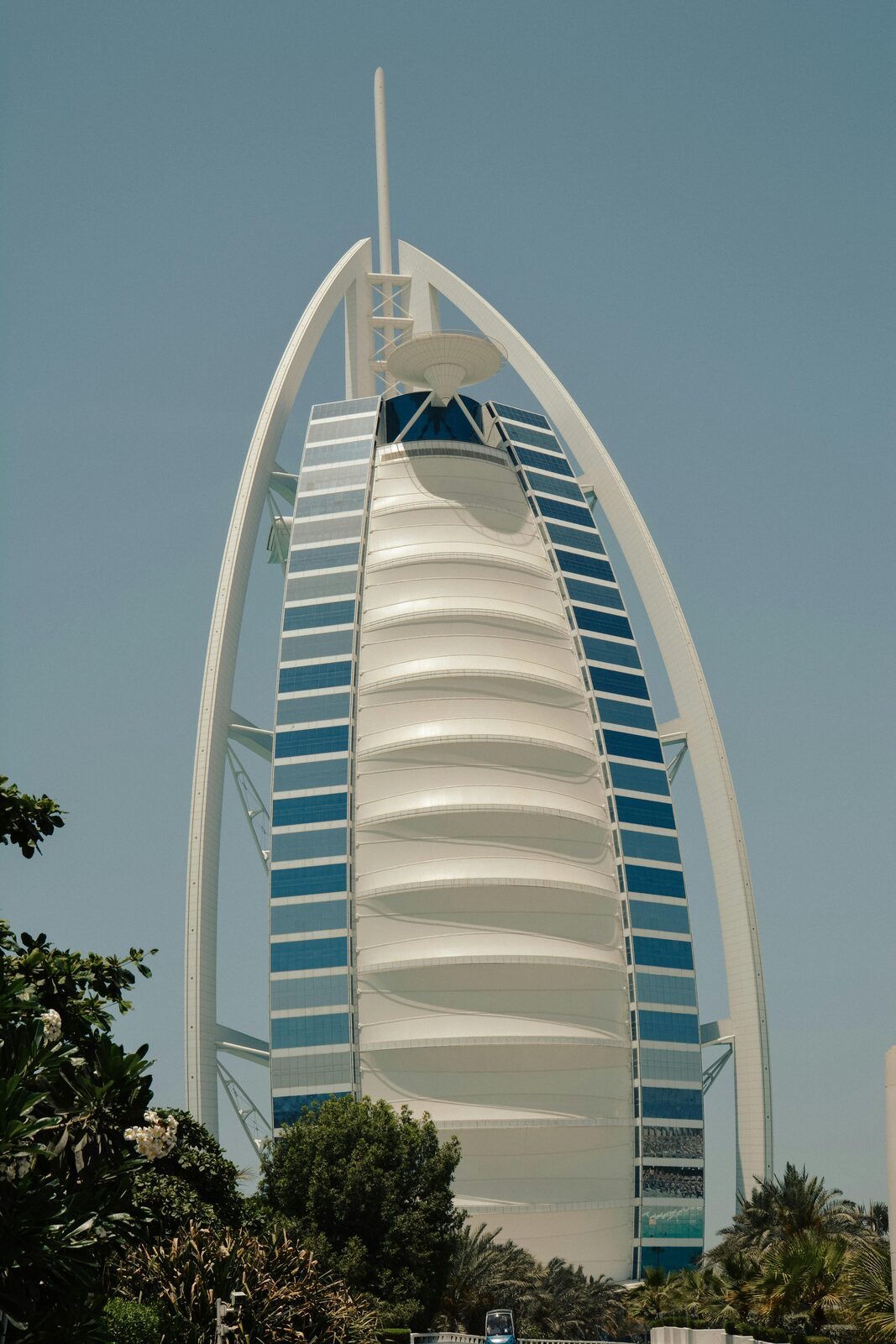 The Burj Al Arab, Jumeirah's sail-shaped hotel