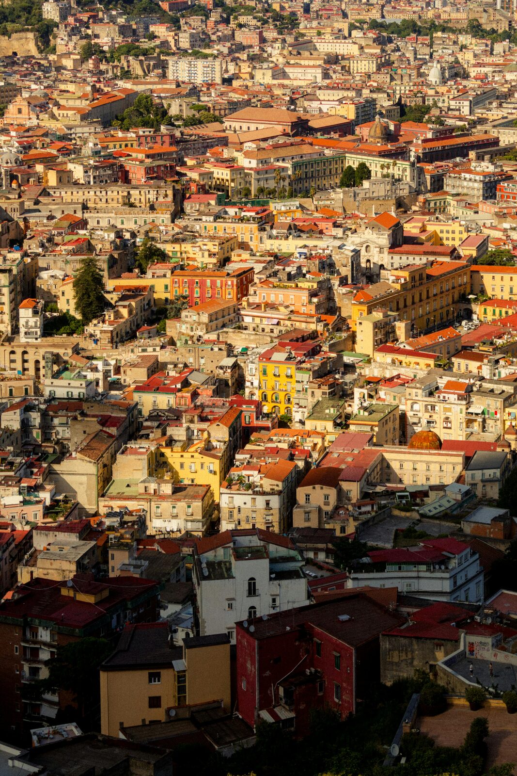 Neoclassical pastel-coloured houses in Symi
