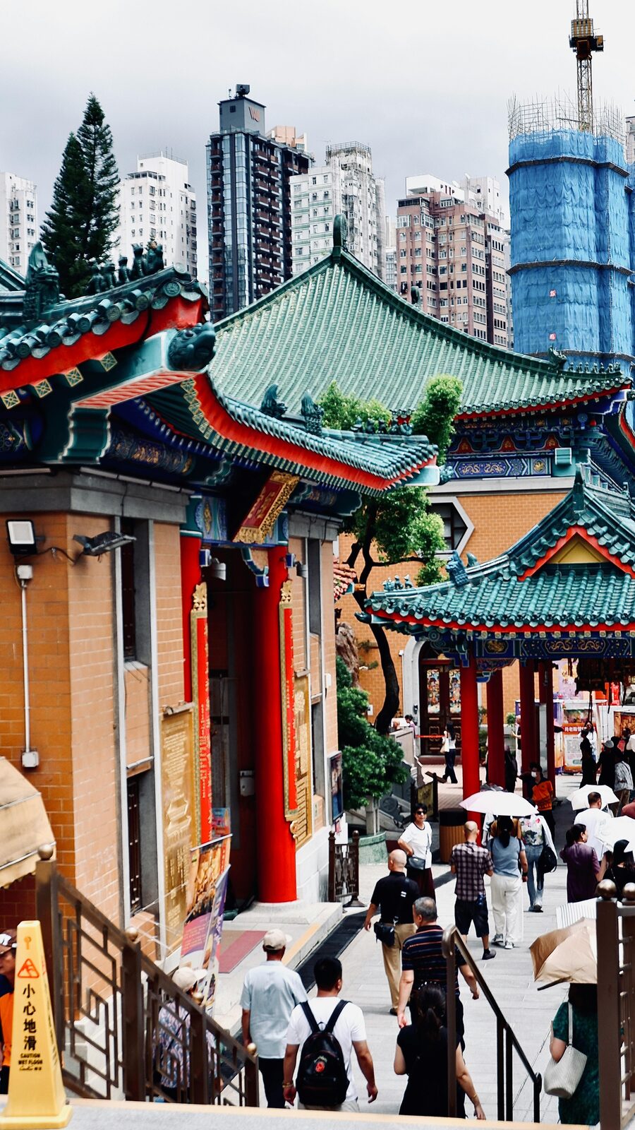 Skyscrapers of Hong Kong Island's Central district