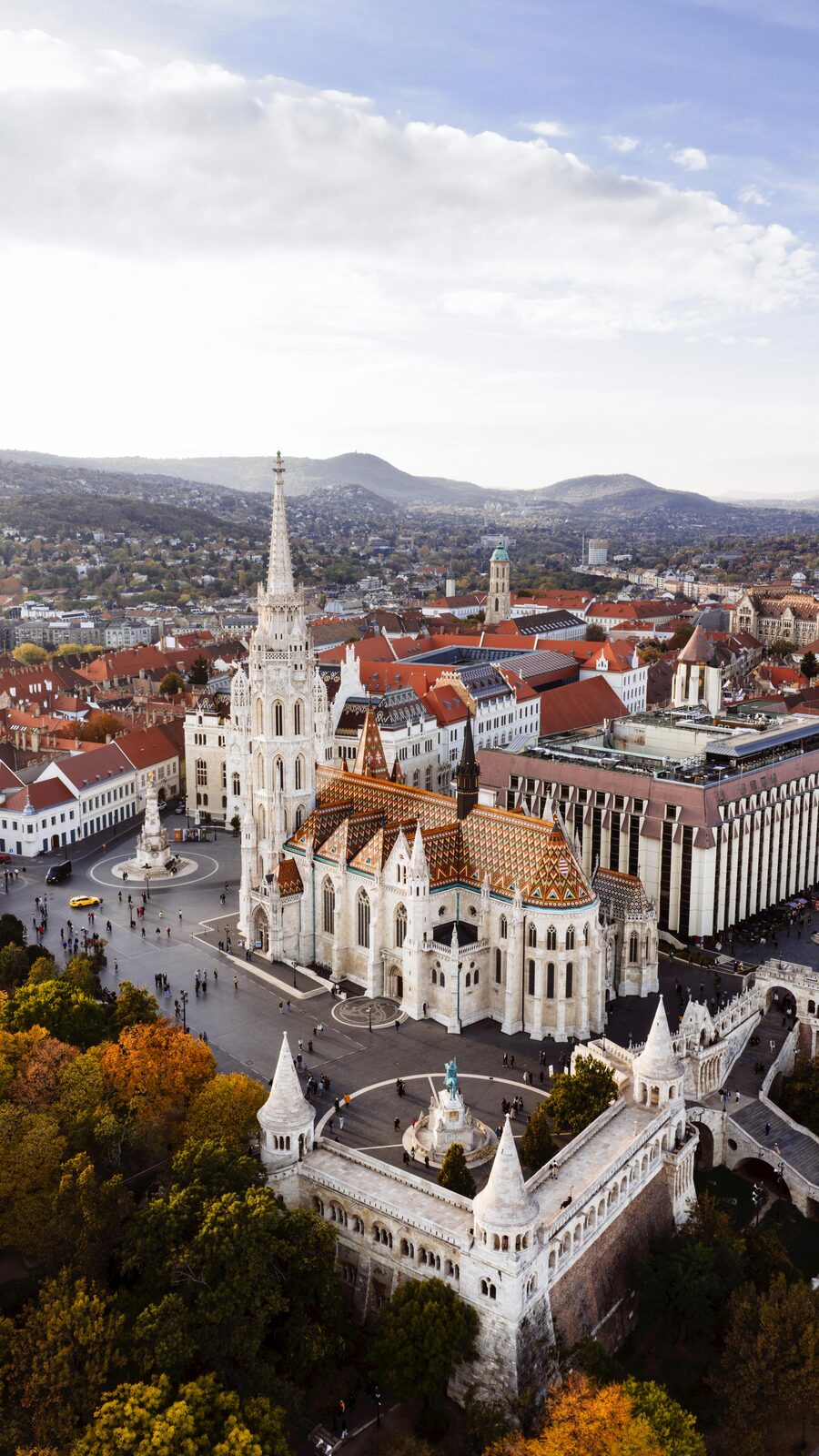 Panorámica de Buda con la Iglesia de Matías