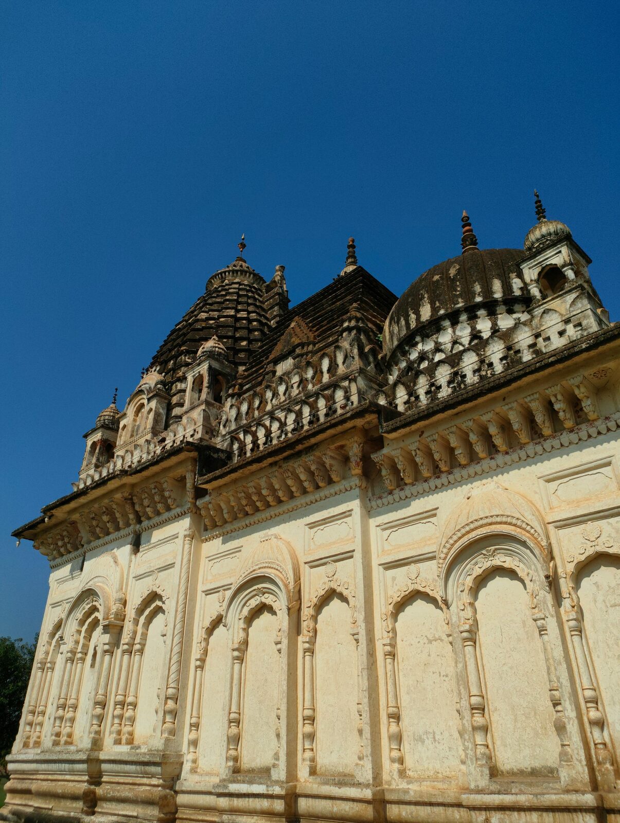 Ornate facade of a palace in northern India