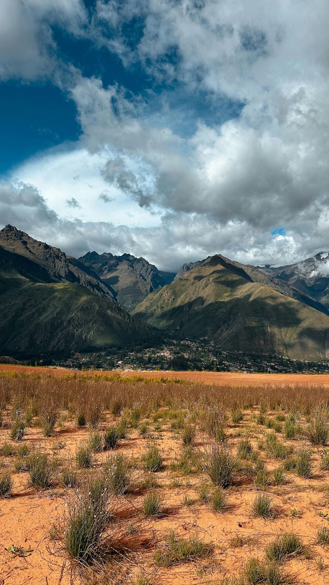 Lagoon on the Peruvian altiplano