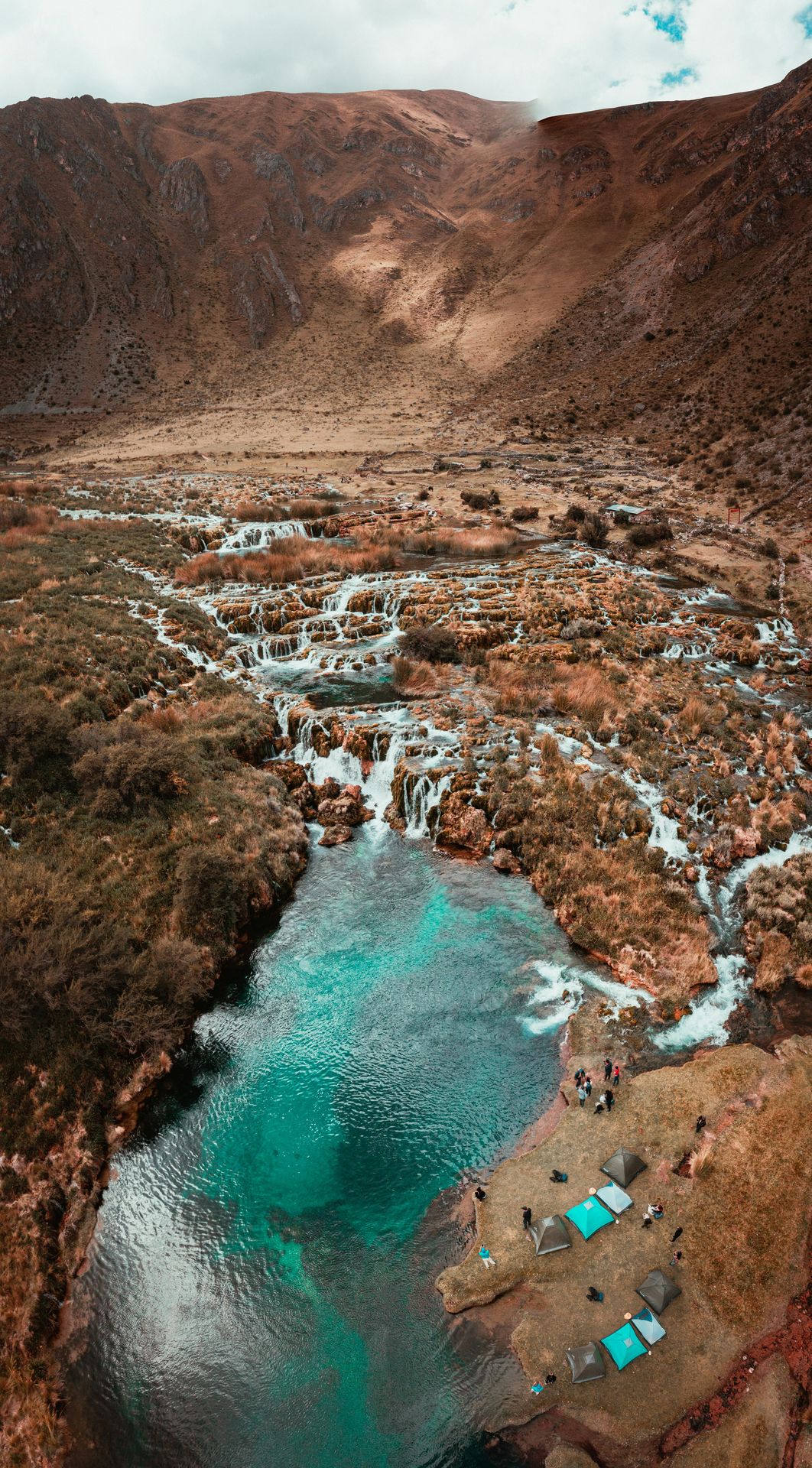 An Amazonian river winding through the Peruvian jungle