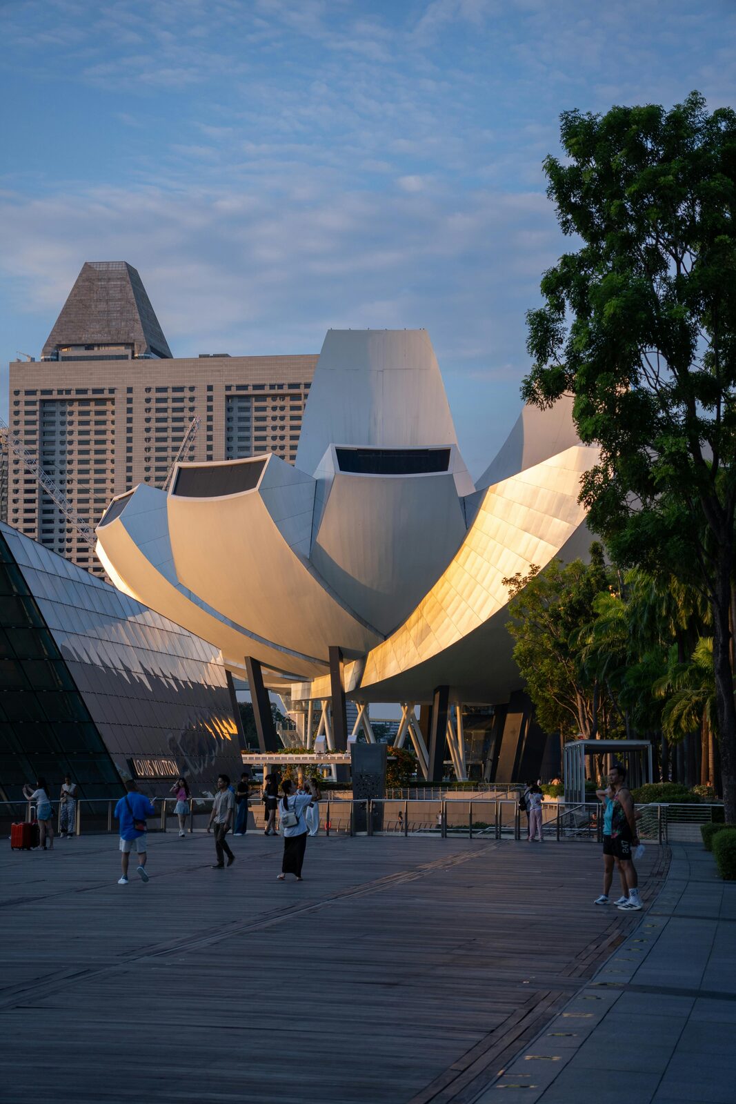 ArtScience Museum y Marina Bay