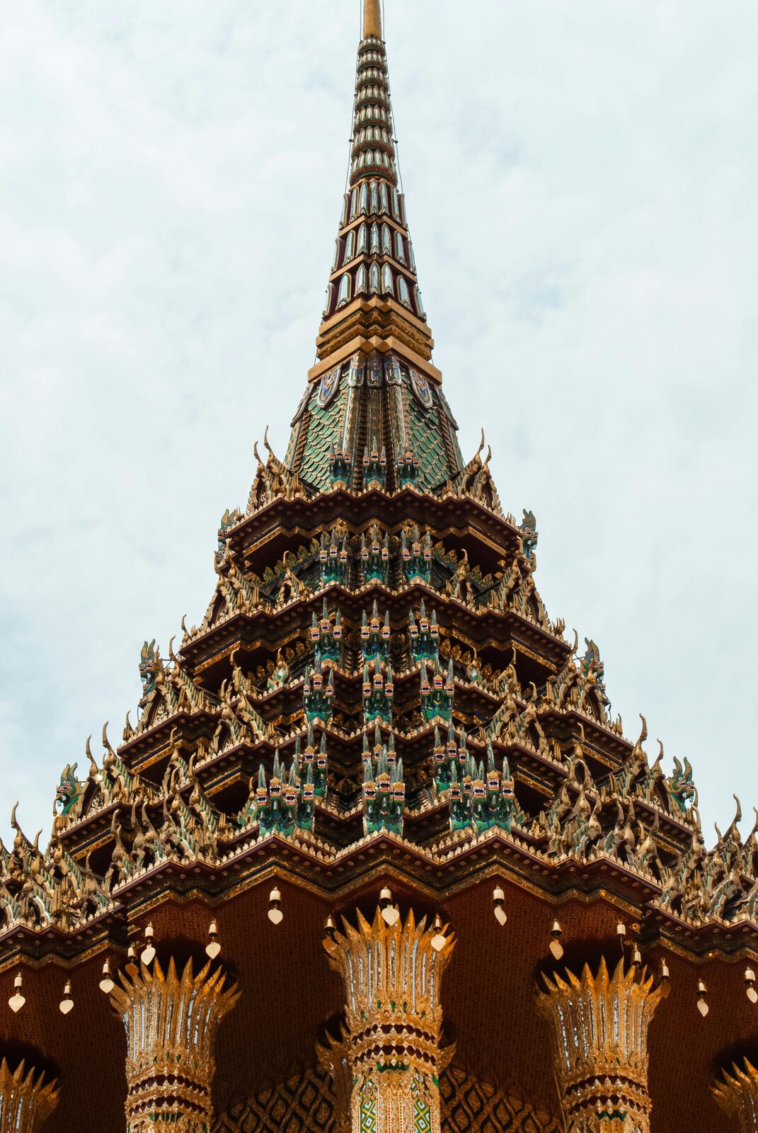 Golden chedi of the ancient capital of Ayutthaya